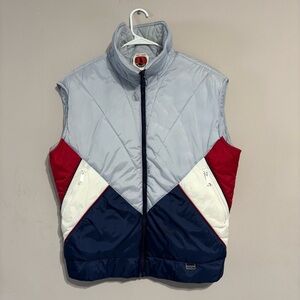 Men's Tri-Color Quilted Vest